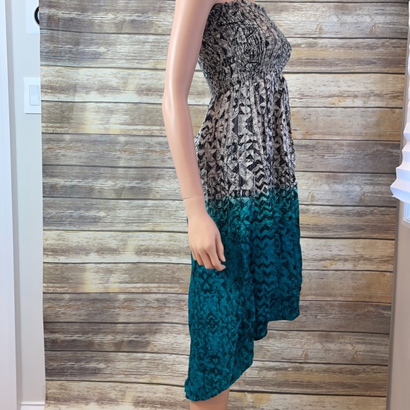 Angie Green/White Ombré Sundress NWT - Picture 4 of 8